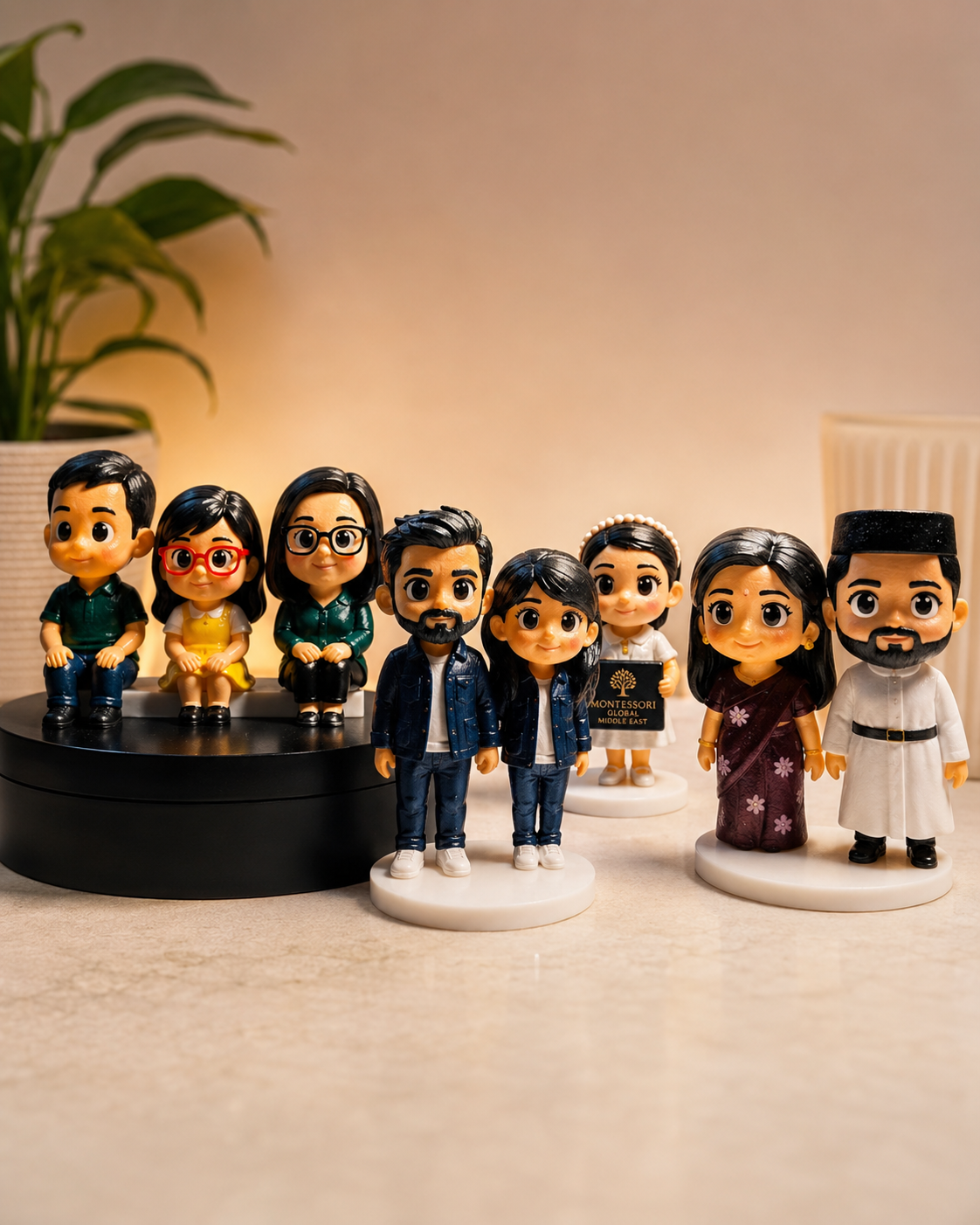 Custom 3D printed chibi figurines by RK3D